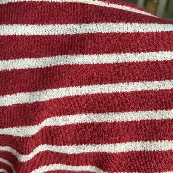 Free People Size Medium short cuffed sleeve top high front/low back - Picture 9 of 11